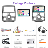 Cadre d'autoradio Podofo Android 9 pouces pour Toyota Rush/Daihatsu Terios 2006-2016 Carplay Android Auto WiFi GPS FM RDS