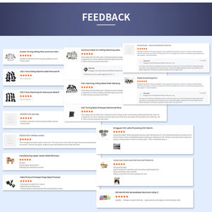 خدمة مخصصة CNC جودة عالية تحول أجزاء الملحقات النموذج المعدني CNC بأكسيد الألومنيوم 5 مركز - Product Image 6
