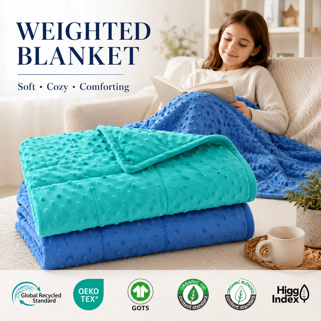 Custom Weighted Lap Pad for Kids Soft Sensory Calming Lap Blanket Small Weighted Pad for Home Travel and School Use