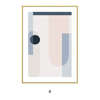 Décoration murale personnalisée en toile abstraite, affiche et impression pour la décoration de la maison, de la chambre d'hôtel