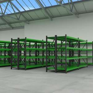 מוצרים חדשים מותאמים אישית 5 שכבות מתכת אחסון מדף מחסן מדף אחסון אחסון מדף יחידות אחסון מדף יחידות עם שירות טוב - Product Image 3