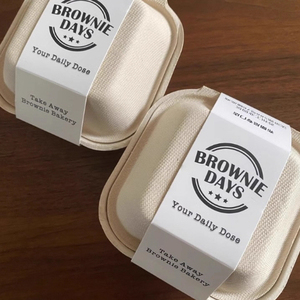 Rubans en papier personnalisés en gros, bande <span class=keywords><strong>de</strong></span> papier pour emballage alimentaire, ceinture en papier personnalisée pour différentes boîtes - Product Image 1
