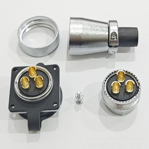 Connecteur d'aviation Ws28p28 en alliage de zinc, contacts en cuivre plaqué or, prise pour connexion électrique - Product Image 3