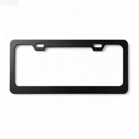 FENGYUNJIA Cadre de plaque d'immatriculation en alliage d'aluminium anti-corrosion, logo personnalisé, norme australienne AU-1, accessoires automobiles en gros