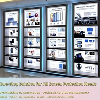 GOFSHIELD Film Filter privasi 4Way khusus pabrik langsung untuk Tablet antimata-mata melindungi mata cahaya biru memblokir layar antisilau