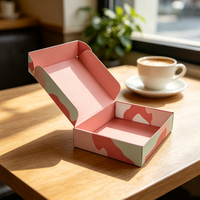Boîtes rigides de luxe en carton ondulé, matériaux recyclés, forme personnalisée, gaufrage quadricolore, échantillons gratuits, commandes personnalisées disponibles