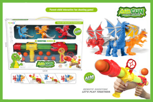 Pistola de Aire Comprimido DF 2020, Juego de Disparos, Caza, 8 Bolas, 3 Dinosaurios, Pistola de Juguete de Aire Comprimido con Balas BBS - Product Image 3