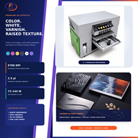 Printer UV Flatbed Multifungsi A2(4060) untuk Film UV DTF AB, Botol Silinder, dan Objek Datar untuk Usaha Kecil