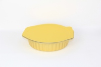 Barquettes en aluminium extra épaisses de qualité alimentaire avec couvercle en plastique, 120 microns, sans déformation, résistantes au four pour la cuisson et la rôtissage