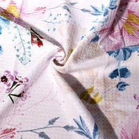 Chiffon de nettoyage en microfibre 100% tissé, imprimé en couleur avec logo personnalisé, avec bord décoratif, torchon de cuisine