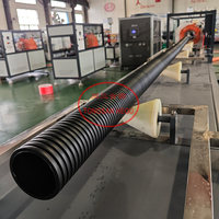 Máquina para Fabricar Tuberías Corrugadas de Gran Diámetro DWC, Máquina de Extrusión de Tuberías de Drenaje de Doble Pared HDPE Tongsanhegu