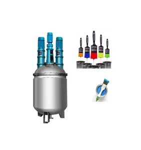 Complete emulsion paint production line automatic pigment acrylic paint mixing/making machine