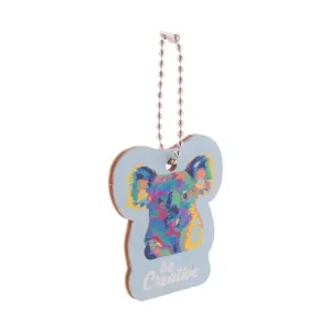 Porte-clés en bois personnalisé, merchandising créatif - Product Image 1