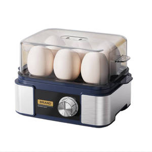 Machine à cuire les œufs électrique pour 6 œufs, arrêt automatique pour un petit-déjeuner parfait aux œufs durs/demi-cuits, Sunsir OEM/ODM - Product Image 3