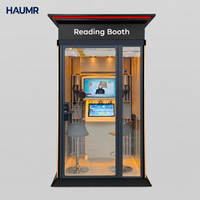 Ruang Baca Diam HAUMR, Pod Perpustakaan Layanan Mandiri untuk Rekaman dan Pemutaran dengan Pengalaman Imersif untuk Perpustakaan Umum