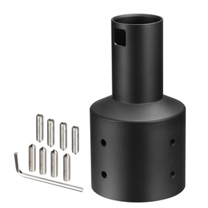 Alliage d'aluminium avec manchon de 2.42 pouces Adaptateur de tuyau <span class=keywords><strong>Starlink</strong></span> Support de poteau <span class=keywords><strong>Starlink</strong></span> pour <span class=keywords><strong>antenne</strong></span> parabolique <span class=keywords><strong>Starlink</strong></span> V2 - Product Image 3