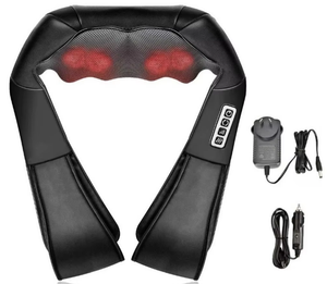 เครื่องนวดคอไหล่เพื่อสุขภาพเครื่องนวดหลังชิอัตสึสำหรับบรรเทาอาการปวดกล้ามเนื้อของร่างกายเนื้อเยื่อลึก - Product Image 1