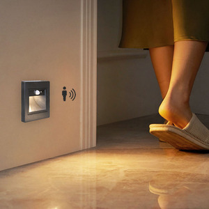 Nhà Máy Giá 120V cảm biến lõm trong nhà tường cầu thang cầu thang đèn cho Nhà LED bước chiếu sáng - Product Image 1