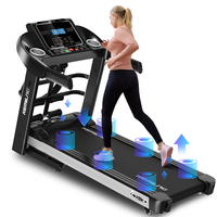 Multi-Function Foldable Electric Treadmill, High End Screen