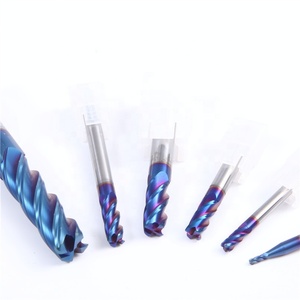 โรงงานจีนเอ็มทีเอแบรนด์ที่มีชื่อเสียงที่มีคุณภาพที่ดีที่สุด HRC 65 End Mill กับ ALTiSiN เคลือบ - Product Image 1