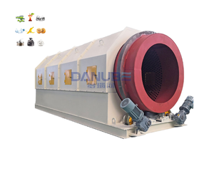 Continuous-<b>Feed</b> Trommel Screen System for Scalping Oversized Objects Topsoil, and Mixed Waste Processing <b>Plants</b> - Product Image 1