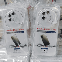 Coque arrière antichoc transparente en TPU de 1,5 mm avec coins à coussin d'air pour Google Pixel 6 7 8 9A 10 Pro XL