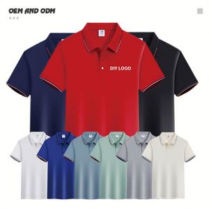 เสื้อโปโลแฟชั่นสั่งทำพิเศษ พร้อมโลโก้ส่วนตัว แขนสั้น ระบายอากาศ แห้งเร็ว สวมใส่สบาย - Product Image 4