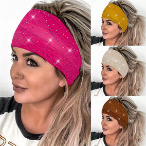 Nuevo Estilo de Turbante con Lentejuelas, Pañuelo para la Cabeza con Nudo, de Poliéster, para el Cuidado del Cabello, de Lujo para Mujer - Product Image 4