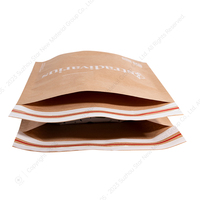 Sacs d'expédition en papier retournables XCGS Enveloppes d'expédition à soufflet en papier brun double adhésif écologique pour vêtements