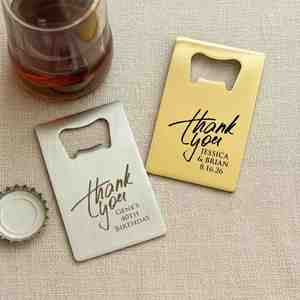 Factory Poker Ace Card Stainless Steel Bottle Opener, Credit Card Portable Beer Cap Remover Pocket Gadget for Promotion Gift - Product Image 2