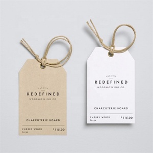 Recycl <span class=keywords><strong>hangtag</strong></span> tùy chỉnh sang trọng treo nhãn với cáp treo miễn phí đu đặc biệt giấy treo thẻ cho quần áo may mặc - Product Image 6