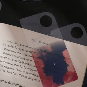 Marcadores de <span class=keywords><strong>Libros</strong></span> de PVC Transparente con Logotipo Personalizado, Marcadores de Plástico <span class=keywords><strong>para</strong></span> Regalos Promocionales - Product Image 6