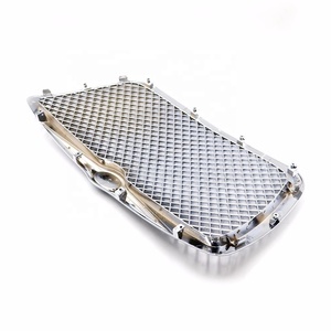 Grilles de Calandre Avant en Maille de Style Course pour <span class=keywords><strong>Chrysler</strong></span> 300 <span class=keywords><strong>300C</strong></span> Limited <span class=keywords><strong>Touring</strong></span> 2004 2005-2010 Finition Chromée - Product Image 6