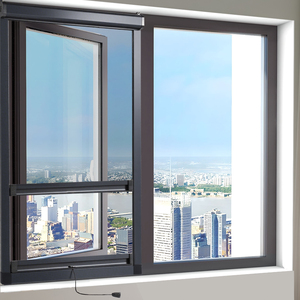 Customizable Fiberglass <strong>Window</strong> <strong>Screen</strong> <strong>Net</strong> Modern Automatic Rewinding Retractable Roller Mosquito <strong>Screen</strong> Living Room Bathroom - Product Image 5