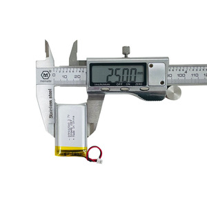 충전식 사자 폴리머 배터리 <span class=keywords><strong>3.7v</strong></span> 802540 750mah 800mah 850mah 950mah 리포 배터리 드론 배터리 Pili - Product Image 4