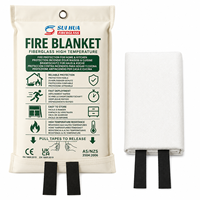 Couverture anti-feu d'urgence pour cuisine en fibre de verre, résistante à la chaleur, produit de sécurité domestique pour importateurs, distributeurs, détaillants en Europe