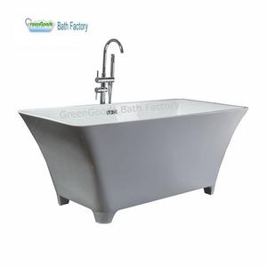 <span class=keywords><strong>Bañeras</strong></span> <span class=keywords><strong>aisladas</strong></span> de baño individuales, <span class=keywords><strong>bañeras</strong></span> de pie de alta gama blancas con patas - Product Image 1