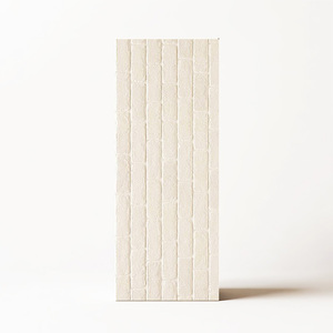 Tablero de cemento de fibra con ranura de lengüeta ignífugo e impermeable para revestimiento de Villa con aspecto de patrón de ladrillo - Product Image 2
