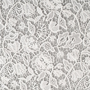 <span class=keywords><strong>Tela</strong></span> textil de China bordada en blanco con ojales de gasa Suiza 100% <span class=keywords><strong>tela</strong></span> bordada de algodón para vestido de mujer - Product Image 2