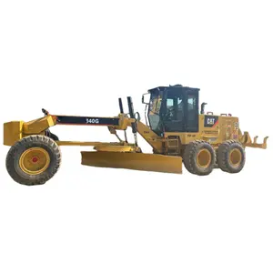 New Arrival Used Land Cater Grader Machine 140G Excellent Condition Low Price Wheel Moto Grader For Sale