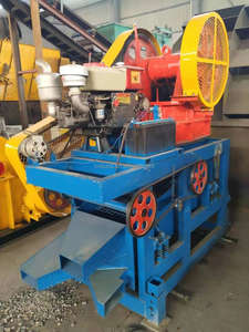 Mini tragbare <span class=keywords><strong>mobile</strong></span> Backen brecher anlage 220V Konstruktion <span class=keywords><strong>Mobile</strong></span> Crushing Hohl <span class=keywords><strong>block</strong></span> maschine Gebraucht zustand Motor kern - Product Image 3