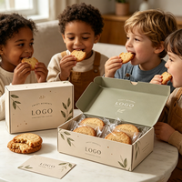 Boîte à biscuits personnalisée en forme d'avion, en carton recyclable, pour pâtisserie, biscuits, cadeaux, emballage pour fêtes et vacances