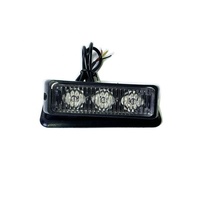 12V/24V 3 LED Wasserdichtes Notblitz-Warn licht Embedded Car Truck Side Zubehör