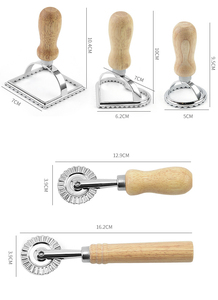Ensemble coupe-biscuits en acier inoxydable presse à pâtes Kit de fixation <span class=keywords><strong>pour</strong></span> cuisine fabricant de raviolis <span class=keywords><strong>moule</strong></span> outil <span class=keywords><strong>ravioli</strong></span> jeu de timbres ensemble de roues de pâtisserie - Product Image 3