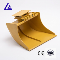 Bucket Excavator Putar 360 Derajat LIGONG, Aksesoris Bucket Hidrolik untuk Excavator 1,5-20 Ton, Bersertifikasi CE ISO9001