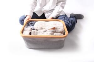 Fabricant Vente en gros Organisateur de rangement pour la maison Panier en tissu polyvalent nouvellement conçu - Product Image 5