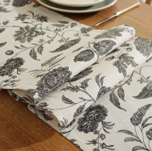 Cotton Floral Design <b>Dining</b> <b>Table</b> <b>Runner</b> Home Decoration for Wedding Event Party Use - Product Image 3