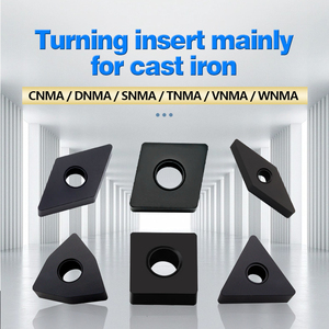 شفرة خراطة من كربيد التنجستن CNC طراز CNMG120404 وDNMG150404 للتشطيب شبه النهائي للحديد الزهر - Product Image 2
