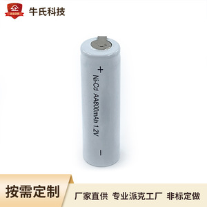 Batterie rechargeable Ni-Cd AA 800mAh 1.2V pour lampe solaire - Product Image 2