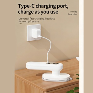 Fer à vapeur de voyage électrique portable, mini fer à main sans fil, recharge USB, défroisseur intelligent anti-chauffe à sec pour hôtel - Product Image 4